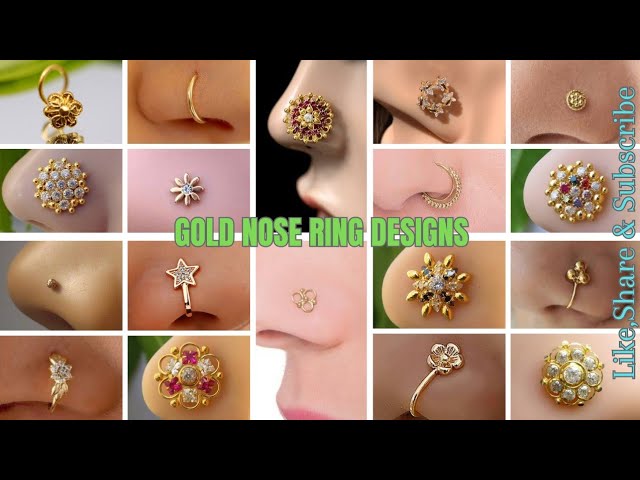 Top 250+ Nose Ring Designs for Women - Latest Nose